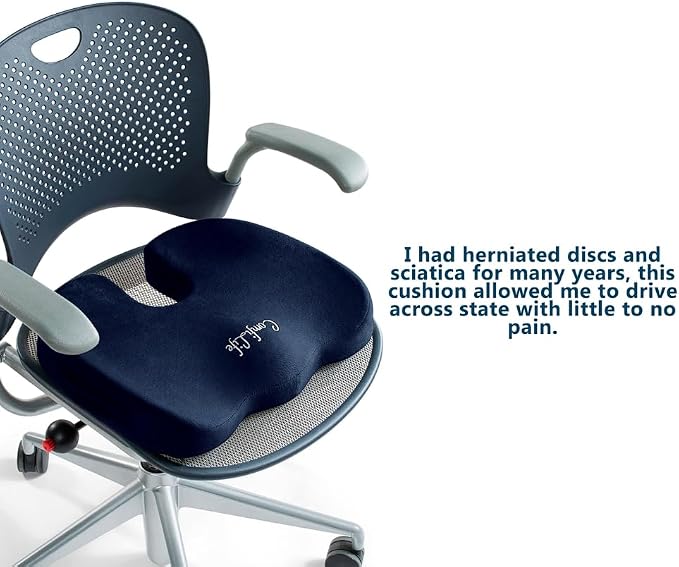 ComfiLife Premium Seat Cushion – 100% Memory Foam Office Chair Cushion - Image 6
