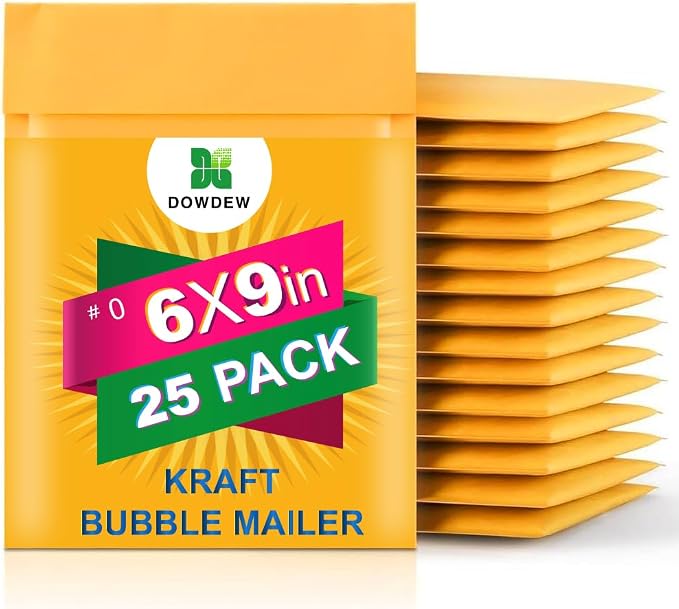 Kraft Bubble Mailers Shipping Mailing Packing Padded Envelopes #0 by Unknown