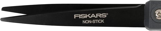 Fiskars 8" Non-Stick Comfort Grip Titanium All Purpose Scissors, Stainless - Image 7