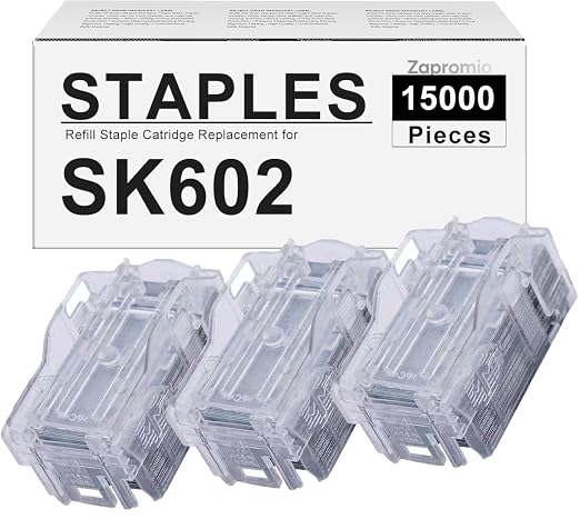 3-Pack SK602 Staple Cartridge Compatible by Zapromio