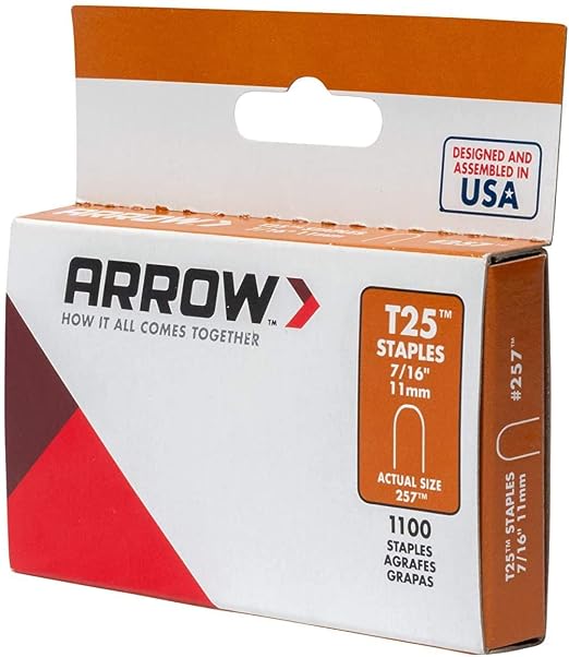 Arrow Heavy Duty T25 Round Crown Staples - Image 5