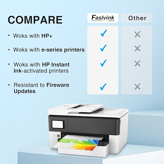 910XL Ink Cartridges Replacement for HP 910XL Ink Cartridges Combo Pack for HP OfficeJet Pro 8025e 8015e 8028e 8035e 8020 8015 8028 8025 8035 Printers-DeskLoop Office