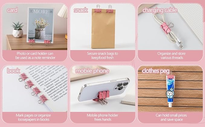 Binder Clip Paper Clamps - Image 9
