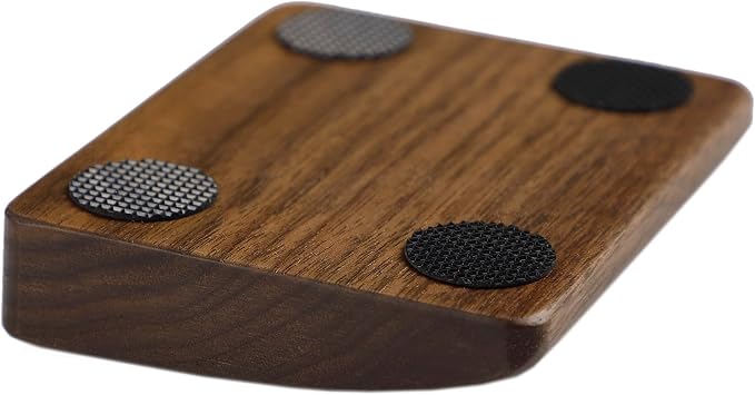 2 pcs Mini Wood Wrist Rest Portable Movable Solid Wooden Walnut Beech - Image 4