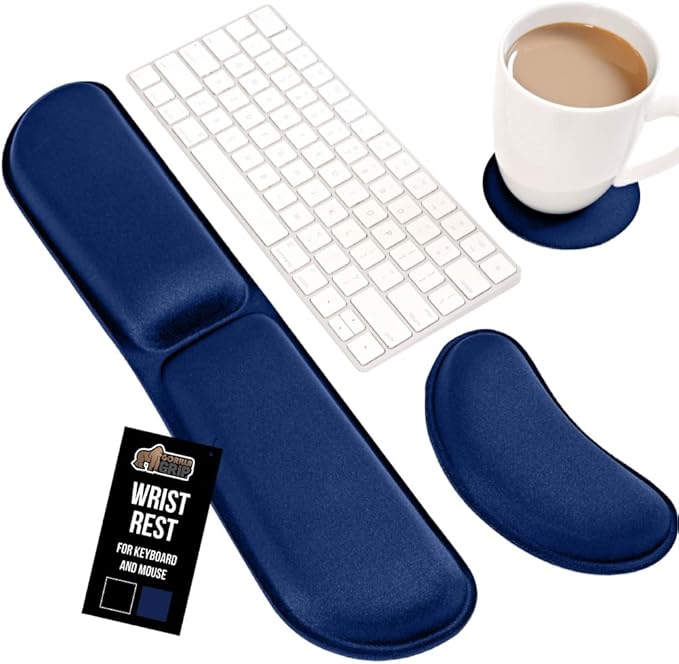 GORILLA GRIP Silky Memory Foam Keyboard Wrist Rest by Unknown