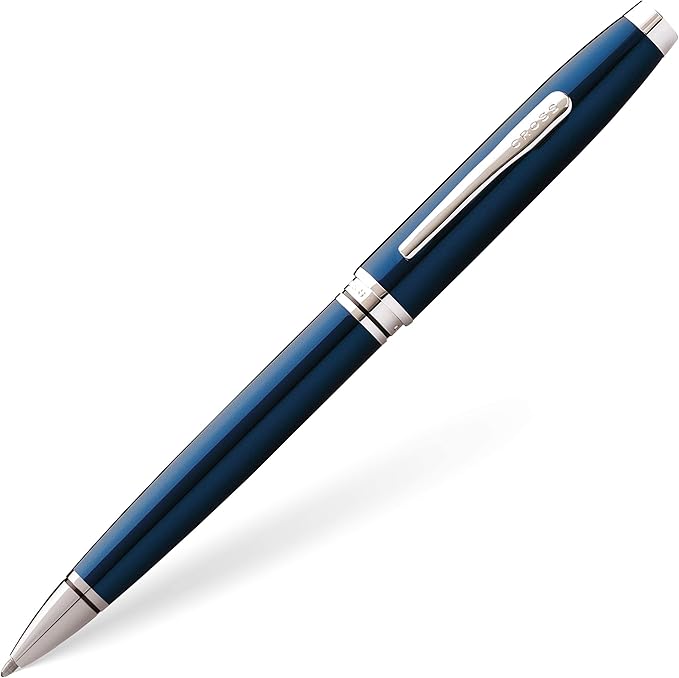 Cross Coventry Blue Lacquer Ballpoint Pen-DeskLoop Office