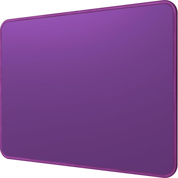 MROCO Essential Office & Gaming Mouse Pad, 8.5 x 11 Inch, Violet Purple | by MROCO