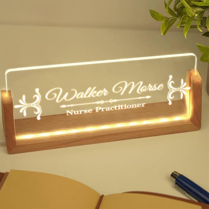 Custom Name Plate for Desk - Image 3