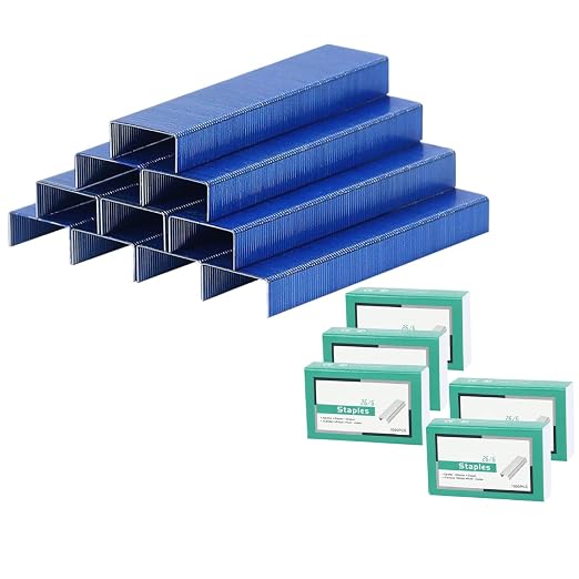 Multibey 5-Pack Blue Staples Bulk Refill by MultiBey