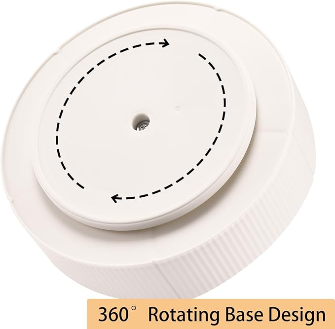 Rotating Desk Organizer, 360° Rotating Pencil Pen Holder for Desk, Desk Organizers and Accessories with 11 Slots Pencil Organizer, Art Supply Storage Box Caddy for Office (Beige)-DeskLoop Office