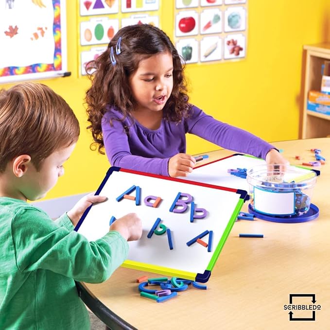 ScribbleDo 10 Pack Magnetic Dry Erase Board - Image 4