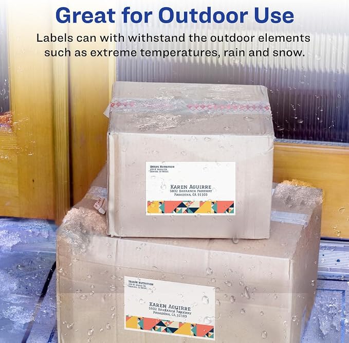 Avery Durable Waterproof Shipping Labels - Image 6