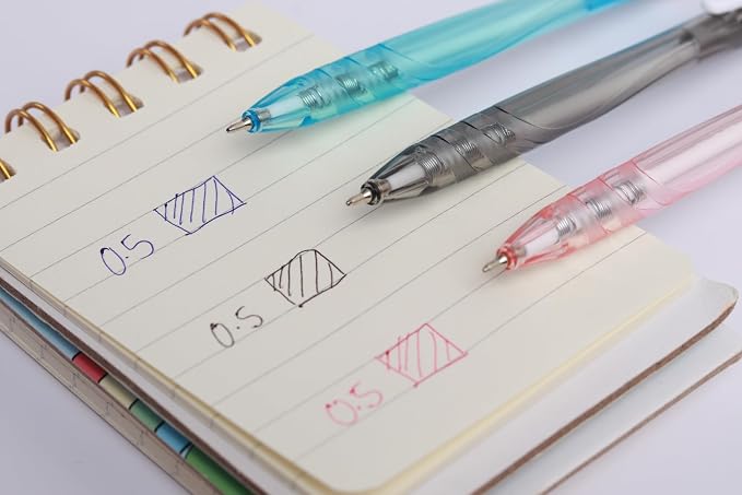 FLEXOFFICE Ballpoint Pens, 0.5mm Fine Point, Smooth Ink Pens, Ball point Pens - Image 6