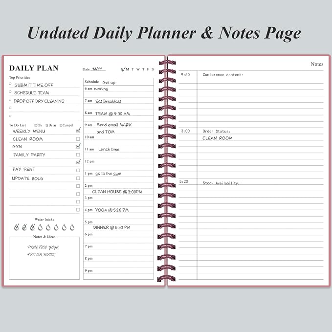 Daily Planner Undated - Image 3