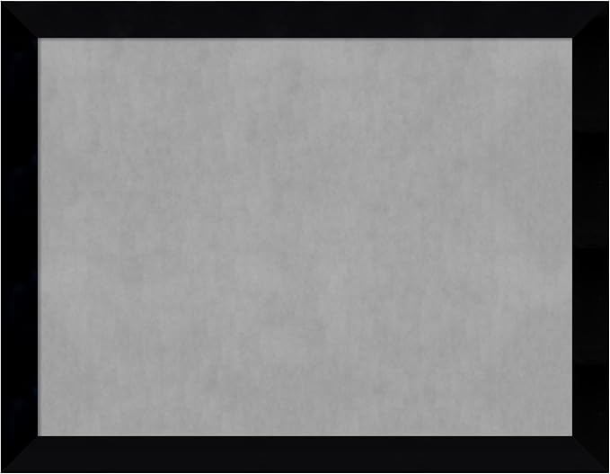 Amanti Art Black Framed Magnetic Board 21x27 Medium Vision Board by AmantiArt