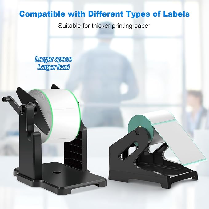 Vazioyar Label Holder for Rolls and Fan-Fold Labels，Compatible - Image 7