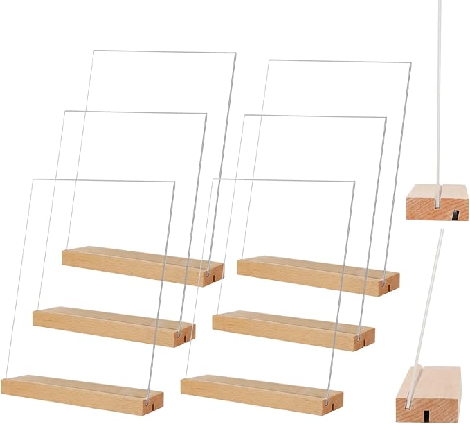 TONICE 5x7 Acrylic Sign Holder by TONICE