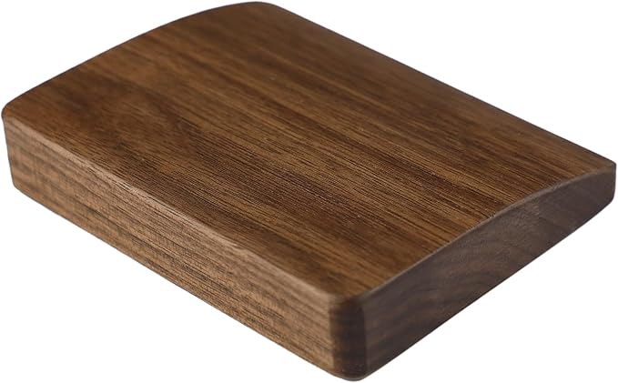 2 pcs Mini Wood Wrist Rest Portable Movable Solid Wooden Walnut Beech - Image 7