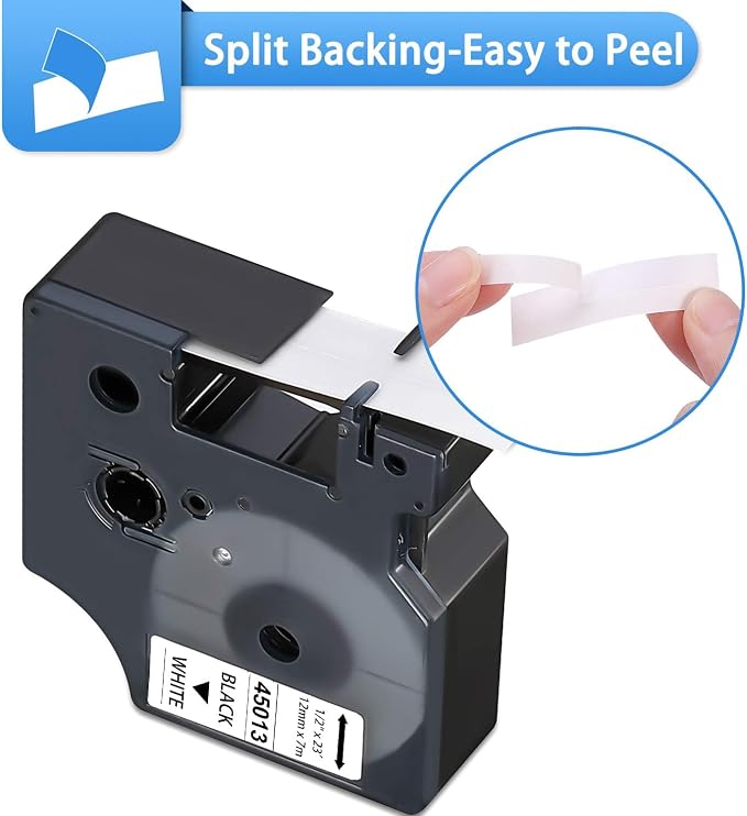 3-Pack Label Maker Tape Compatible - Image 4