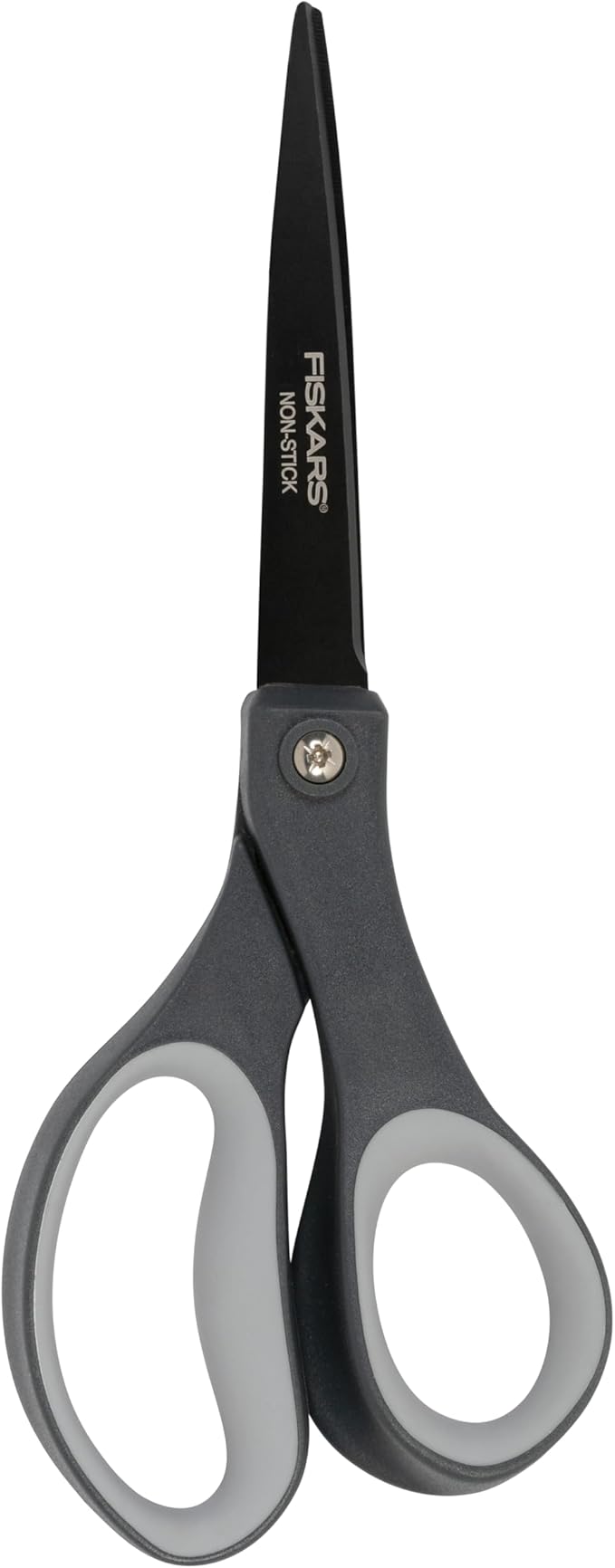 Fiskars 8" Non-Stick Comfort Grip Titanium All Purpose Scissors, Stainless by Unknown