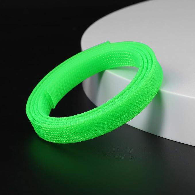 25ft PET Expandable Braided Cable Sleeve 1/2inch Pet Braided Cable Sleeve - Image 3