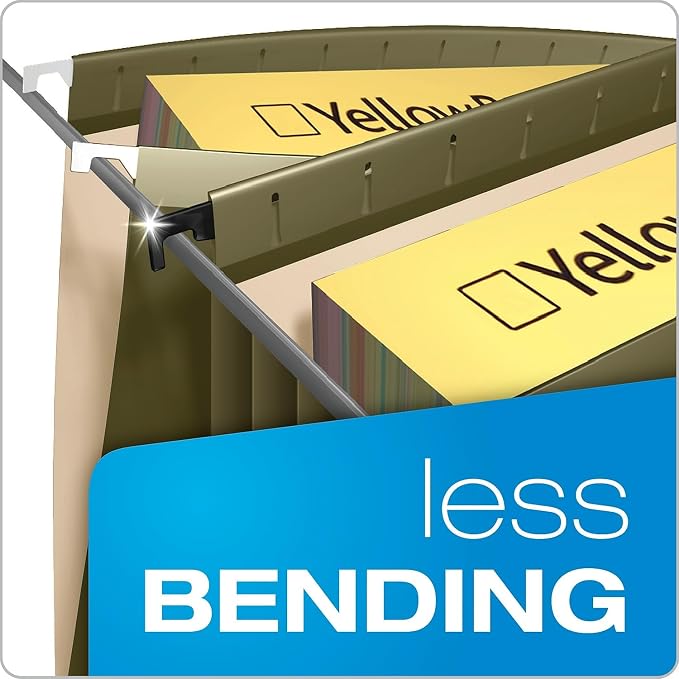 Pendaflex SureHook Hanging File Folders, Legal Size, Standard Green - Image 4