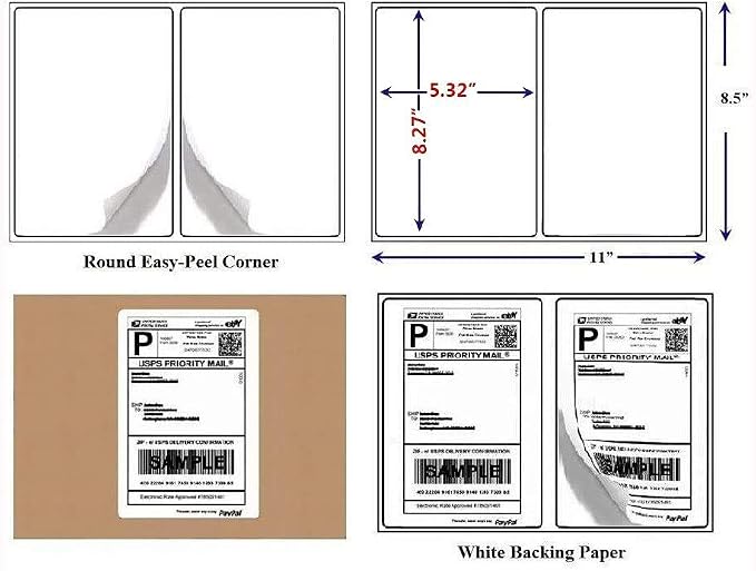 Half Sheet Laser & Inkjet - Image 3