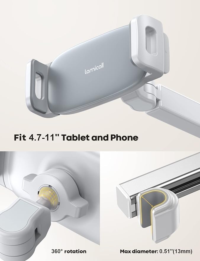 Lamicall Car Headrest Tablet Holder - Image 6