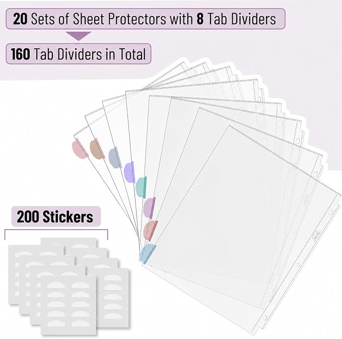 Mr. Pen- Clear Sheet Protectors - Image 2
