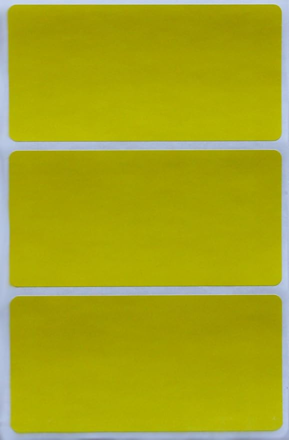 Royal Green Rectangular Stickers Color-Coding Labels by RoyalGreen