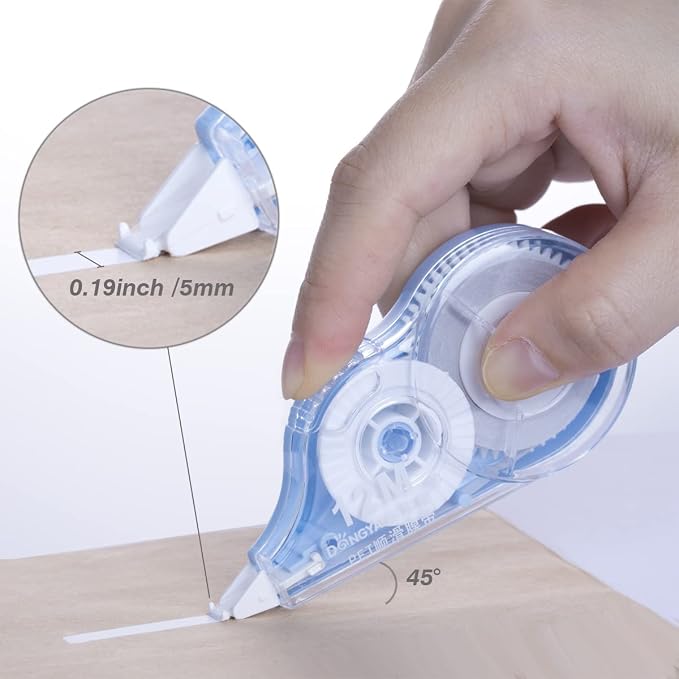 Correction Tape, 12 Pack Correction Tape Dispenser, Study Supplies and Office - Image 4