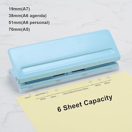 Adjustable 6-Hole Punch - Image 4
