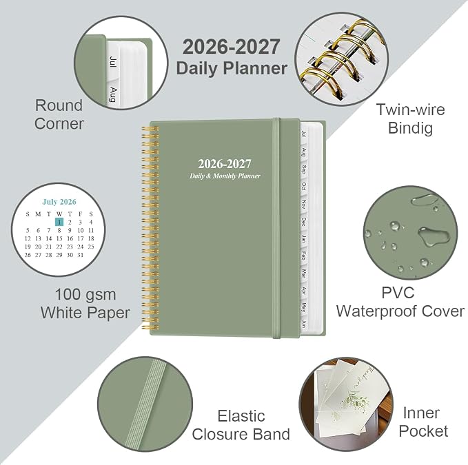 2026-2027 Daily & Monthly Planner - Image 2