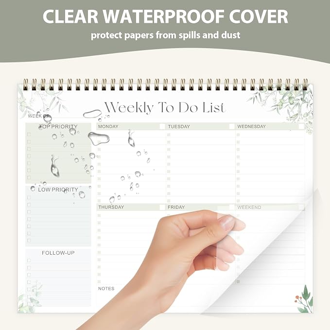 Weekly To Do List Notepad, Undated Planner - Image 4