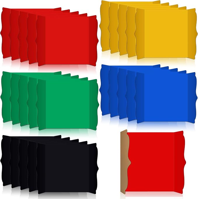 Censen 30 Pcs Trifold Display Board Poster Tri Fold Presentation Board by Censen