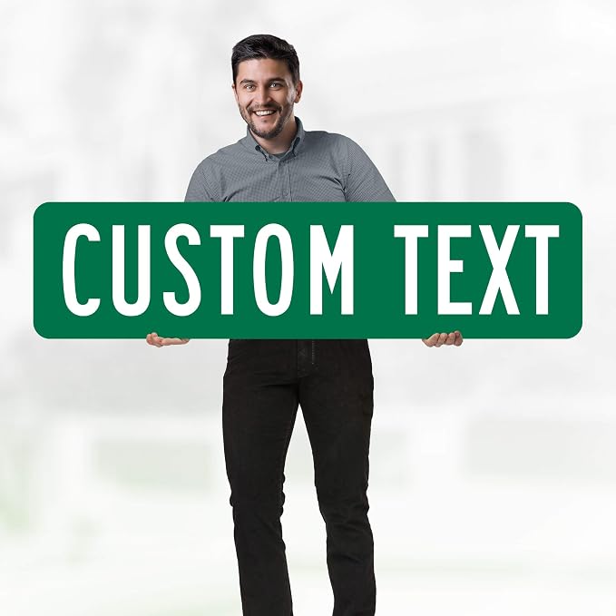 Custom Street Sign, Road Sign, Address Sign, 8 Colors, Reflective Option - Image 2