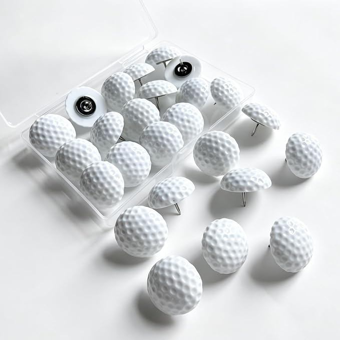 Thumb Tacks for wall, Cute Thumbtacks for Corkboards, Desk Decor for Sports by Tandarui