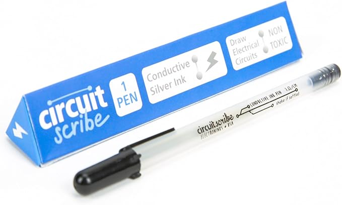 Circuit Scribe Conductive Ink Pen: Draw Circuits Instantly-DeskLoop Office