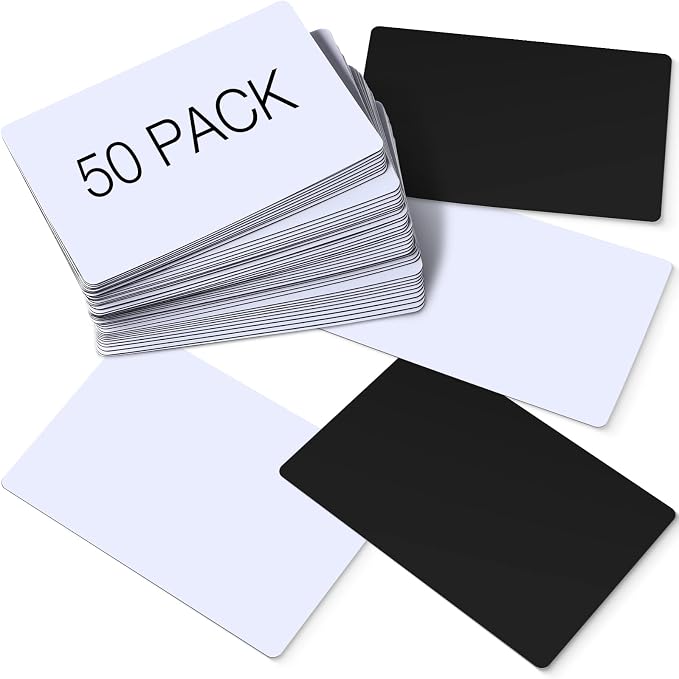 Spakon 50 Pack Dry Erase Blank Magnetic Labels Magnets Multipurpose Erasable by Aranorun