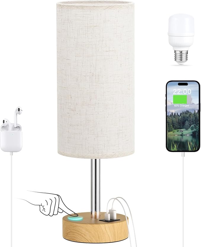 Dicoool Touch Bedside Table Lamp - Image 7