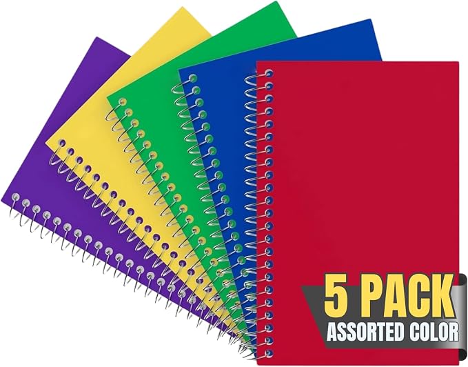 1InTheOffice Notepads 4x6 College Ruled, 50 sheets/pad, 5 pack by 1InTheOffice