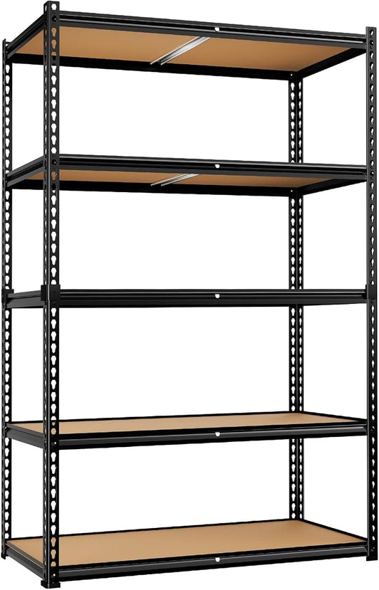 LEVELEVE 5-Tier Storage Shelving Unit, 2020 lbs Capacity, Heavy Duty Adjustable by Enjoyyourlife