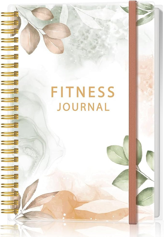 Simplified Fitness Journal for Women & Men, A5 Workout Journal/Planner Daily by Heveboik