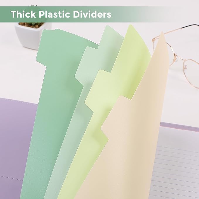 SKYDUE Durable Plastic 8-Tab Dividers - Image 6