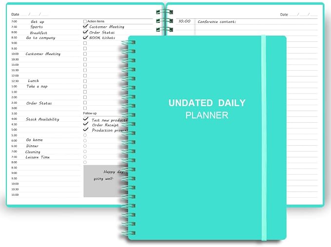 Undated Daily Planner by tiankool