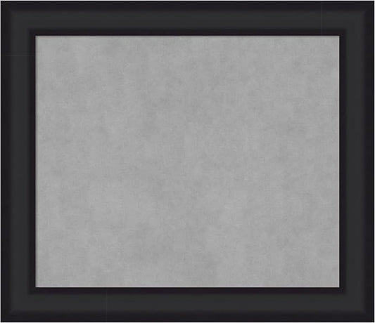 Amanti Art Black Framed Magnetic Board 25x29 Medium Vision Board by AmantiArt