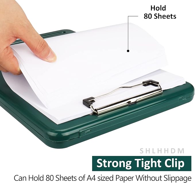Clipboard with Storage, Storage Clipboard with Clip, Clipboards Foldable - Image 3