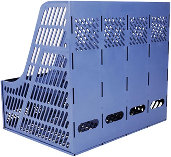 SAYEEC Sturdy Magazine Organizer Folder Desktop 4 Compartment File Holders - Image 5