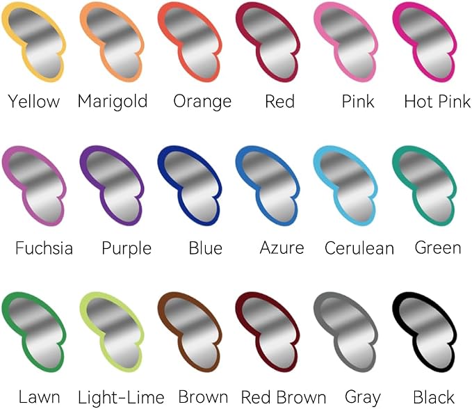 TRANSON 18pcs Outline Shimmering Markers - Image 6