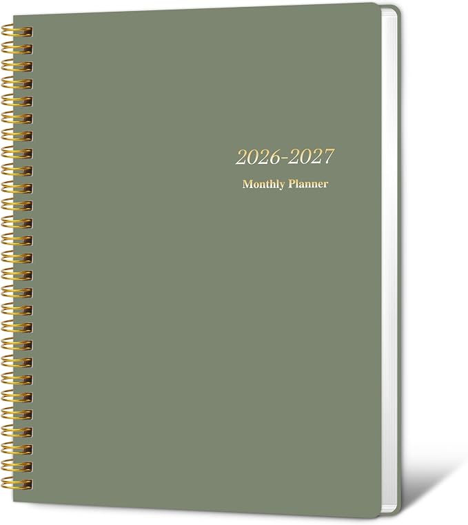 KMQOY Monthly Planner 2026-2027, 2026 Calendar 24 Months Planner, Jan 2026 by KMQOY